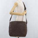 LOUIS VUITTON Damier Ebene Bastille Shoulder Bag N45258 LV Auth 176158-26