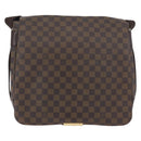 LOUIS VUITTON Damier Ebene Bastille Shoulder Bag N45258 LV Auth 176158-13