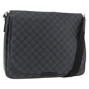 LOUIS VUITTON Damier Graphite Daniel GM Shoulder Bag N58033 LV Auth 176159-1