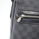 LOUIS VUITTON Damier Graphite Daniel GM Shoulder Bag N58033 LV Auth 176159-18