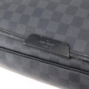 LOUIS VUITTON Damier Graphite Daniel GM Shoulder Bag N58033 LV Auth 176159-9