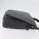 LOUIS VUITTON Damier Graphite Daniel GM Shoulder Bag N58033 LV Auth 176159-3