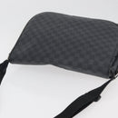 LOUIS VUITTON Damier Graphite Daniel GM Shoulder Bag N58033 LV Auth 176159-6