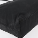 PRADA Hand Bag Nylon Black Silver Auth 176163-16