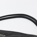 PRADA Hand Bag Nylon Black Silver Auth 176163-8