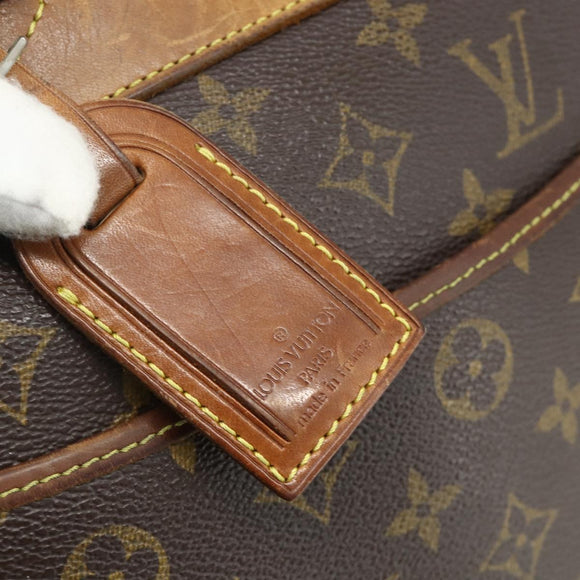 LOUIS VUITTON Monogram Deauville Hand Bag M47270 LV Auth 176166