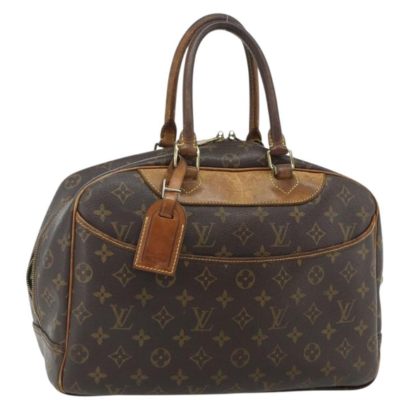 LOUIS VUITTON Monogram Deauville Hand Bag M47270 LV Auth 176166