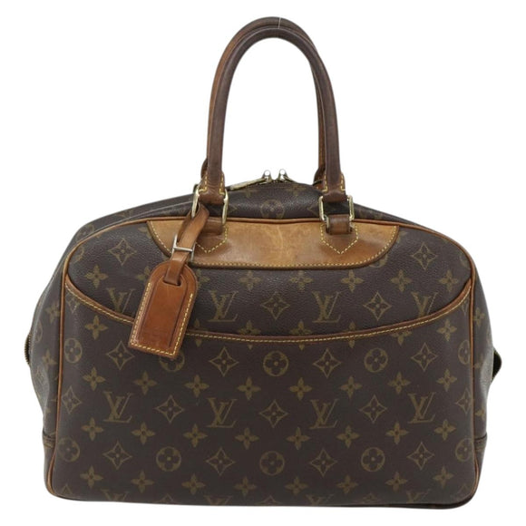 LOUIS VUITTON Monogram Deauville Hand Bag M47270 LV Auth 176166