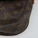 LOUIS VUITTON Monogram Saint Cloud GM Shoulder Bag M51242 LV Auth 176167-14
