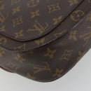 LOUIS VUITTON Monogram Saint Cloud GM Shoulder Bag M51242 LV Auth 176167-9