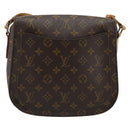 LOUIS VUITTON Monogram Saint Cloud GM Shoulder Bag M51242 LV Auth 176167-2