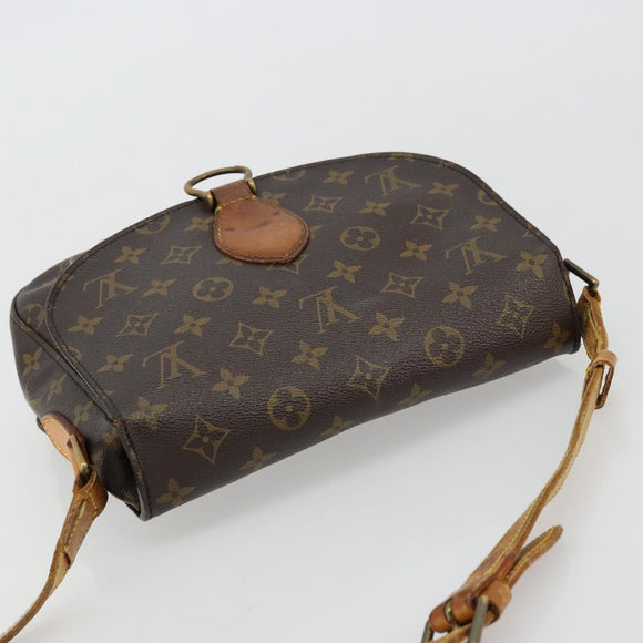 LOUIS VUITTON Monogram Saint Cloud GM Shoulder Bag M51242 LV Auth 176167