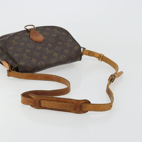 LOUIS VUITTON Monogram Saint Cloud GM Shoulder Bag M51242 LV Auth 176167