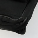 PRADA Shoulder Bag Nylon Black Silver Auth 176173-10