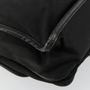 PRADA Shoulder Bag Nylon Black Silver Auth 176173-13