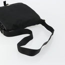 PRADA Shoulder Bag Nylon Black Silver Auth 176173-7