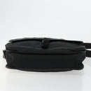 PRADA Shoulder Bag Nylon Black Silver Auth 176173-9