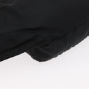 PRADA Body Bag Nylon Black Silver Auth 176176A-15