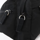 PRADA Body Bag Nylon Black Silver Auth 176176A-10