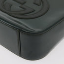 GUCCI Hand Bag Patent leather Green Silver 007 2046 2049 Auth 176177-11