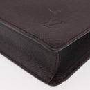 LOUIS VUITTON Taiga Serviette Kourad Business Bag Acajou M30076 LV Auth 176179-14