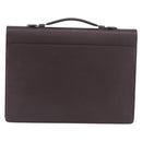 LOUIS VUITTON Taiga Serviette Kourad Business Bag Acajou M30076 LV Auth 176179-2