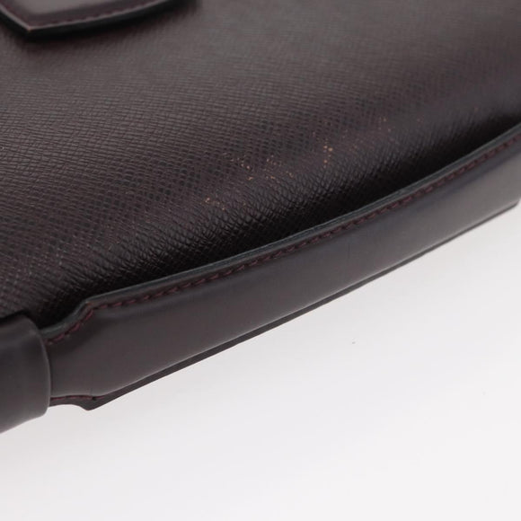 LOUIS VUITTON Taiga Serviette Kourad Business Bag Acajou M30076 LV Auth 176179
