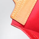 LOUIS VUITTON Monogram Vernis Stanton Tote Bag Red M91078 LV Auth 176180-18