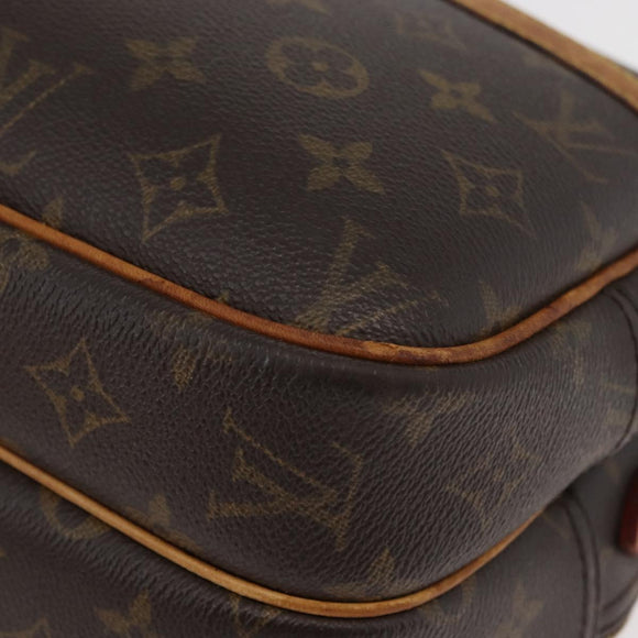 LOUIS VUITTON Monogram Reporter PM Shoulder Bag M45254 LV Auth 176181A