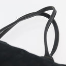GUCCI GG Canvas Web Sherry Line Pretty Tote Bag Black Gold 163805 Auth 176182-8