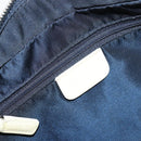 Christian Dior Trotter Canvas Shoulder Bag PVC Navy Silver Auth 176185-17