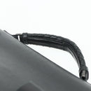 BOTTEGA VENETA INTRECCIATO Business Bag Leather Black 155172 Auth 176192-8