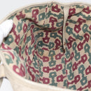 GUCCI GG Canvas Guccissima Princess Bag Leather Ivory Gold 163805 Auth 176193-18