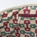 GUCCI GG Canvas Guccissima Princess Bag Leather Ivory Gold 163805 Auth 176193-19