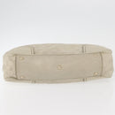 GUCCI GG Canvas Guccissima Princess Bag Leather Ivory Gold 163805 Auth 176193-9