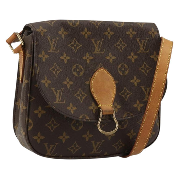 LOUIS VUITTON Monogram Saint Cloud GM Shoulder Bag M51242 LV Auth 176204