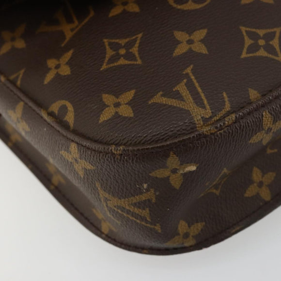 LOUIS VUITTON Monogram Saint Cloud GM Shoulder Bag M51242 LV Auth 176204