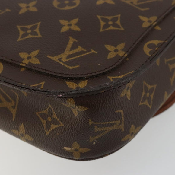 LOUIS VUITTON Monogram Saint Cloud GM Shoulder Bag M51242 LV Auth 176204