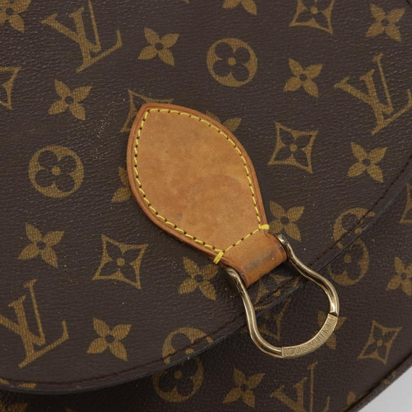 LOUIS VUITTON Monogram Saint Cloud GM Shoulder Bag M51242 LV Auth 176204