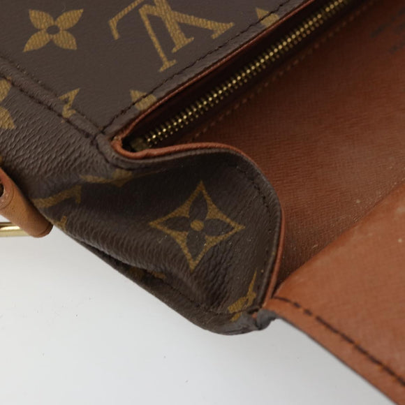 LOUIS VUITTON Monogram Saint Cloud GM Shoulder Bag M51242 LV Auth 176204