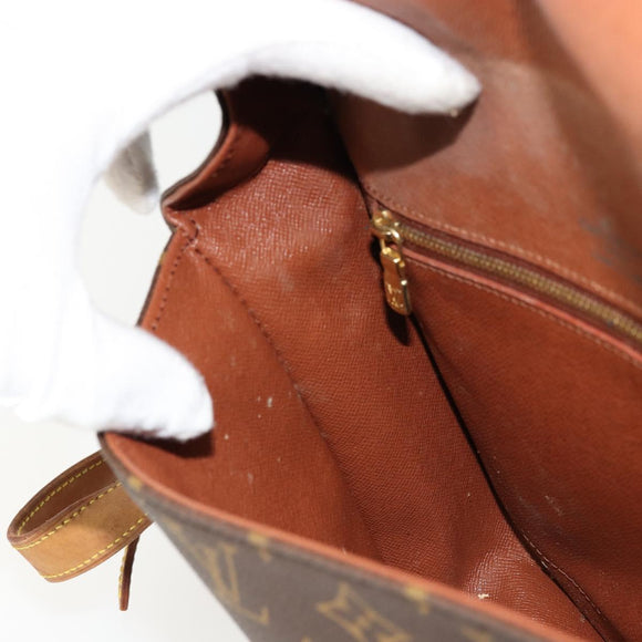 LOUIS VUITTON Monogram Saint Cloud GM Shoulder Bag M51242 LV Auth 176204