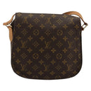 LOUIS VUITTON Monogram Saint Cloud GM Shoulder Bag M51242 LV Auth 176204-2