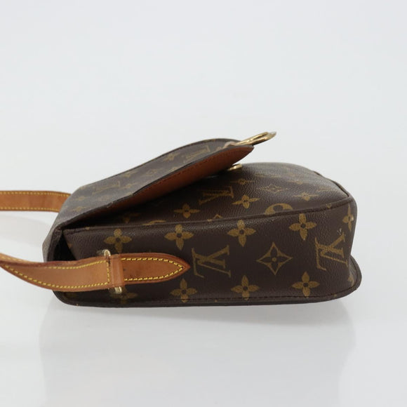 LOUIS VUITTON Monogram Saint Cloud GM Shoulder Bag M51242 LV Auth 176204