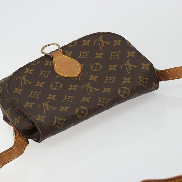 LOUIS VUITTON Monogram Saint Cloud GM Shoulder Bag M51242 LV Auth 176204