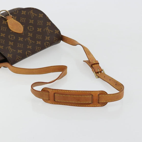 LOUIS VUITTON Monogram Saint Cloud GM Shoulder Bag M51242 LV Auth 176204