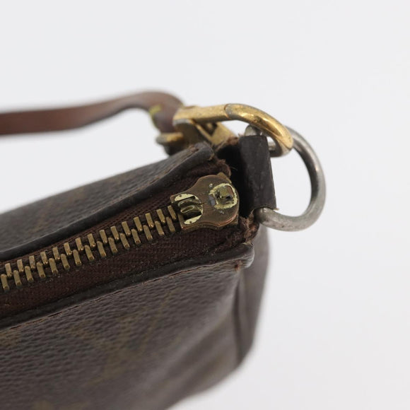 LOUIS VUITTON Monogram Pochette Accessoires Pouch M51980 LV Auth 176209