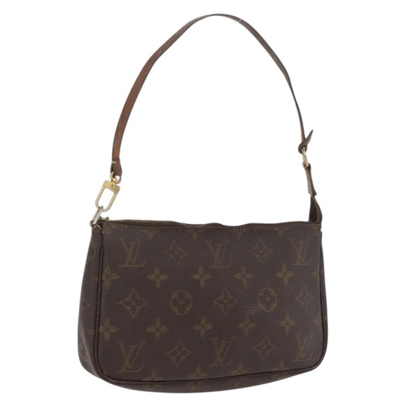 LOUIS VUITTON Monogram Pochette Accessoires Pouch M51980 LV Auth 176209