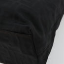 FENDI Zucca Canvas Tote Bag Nylon Black Silver Auth 176210-16