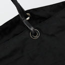 FENDI Zucca Canvas Tote Bag Nylon Black Silver Auth 176210-10