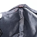 FENDI Zucca Canvas Tote Bag Nylon Black Silver Auth 176210-18